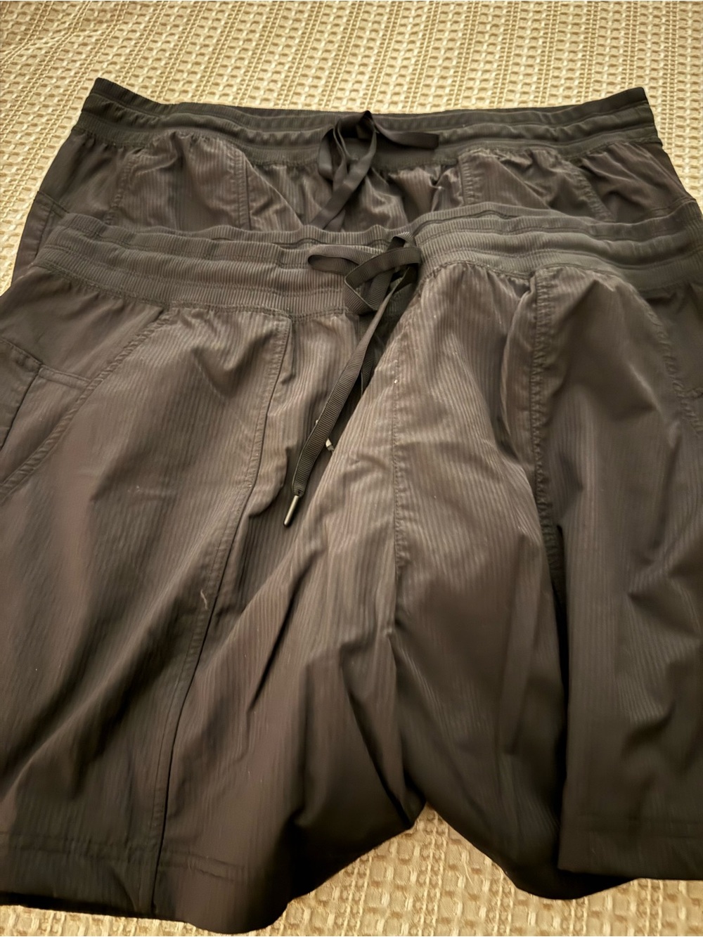 Avia Women's Black Athletic Drawstring Shorts 2 each